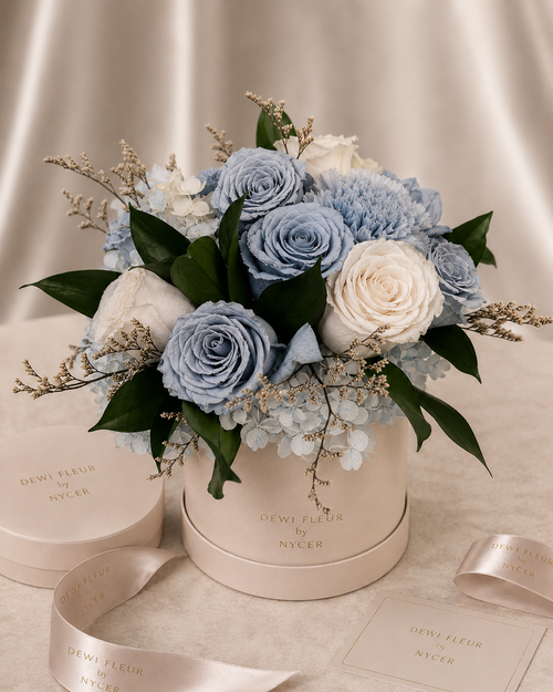 Diana - La Maison Signature Collection Blue Preserved Flowers