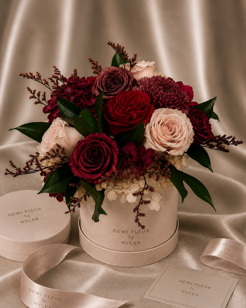 Aurora - La Maison Signature Red Preserved Flowers