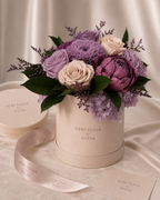 Pompadour - La Maison Signature Collection Purple Preserved Flowers