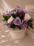 Pompadour - La Maison Signature Collection Purple Preserved Flowers