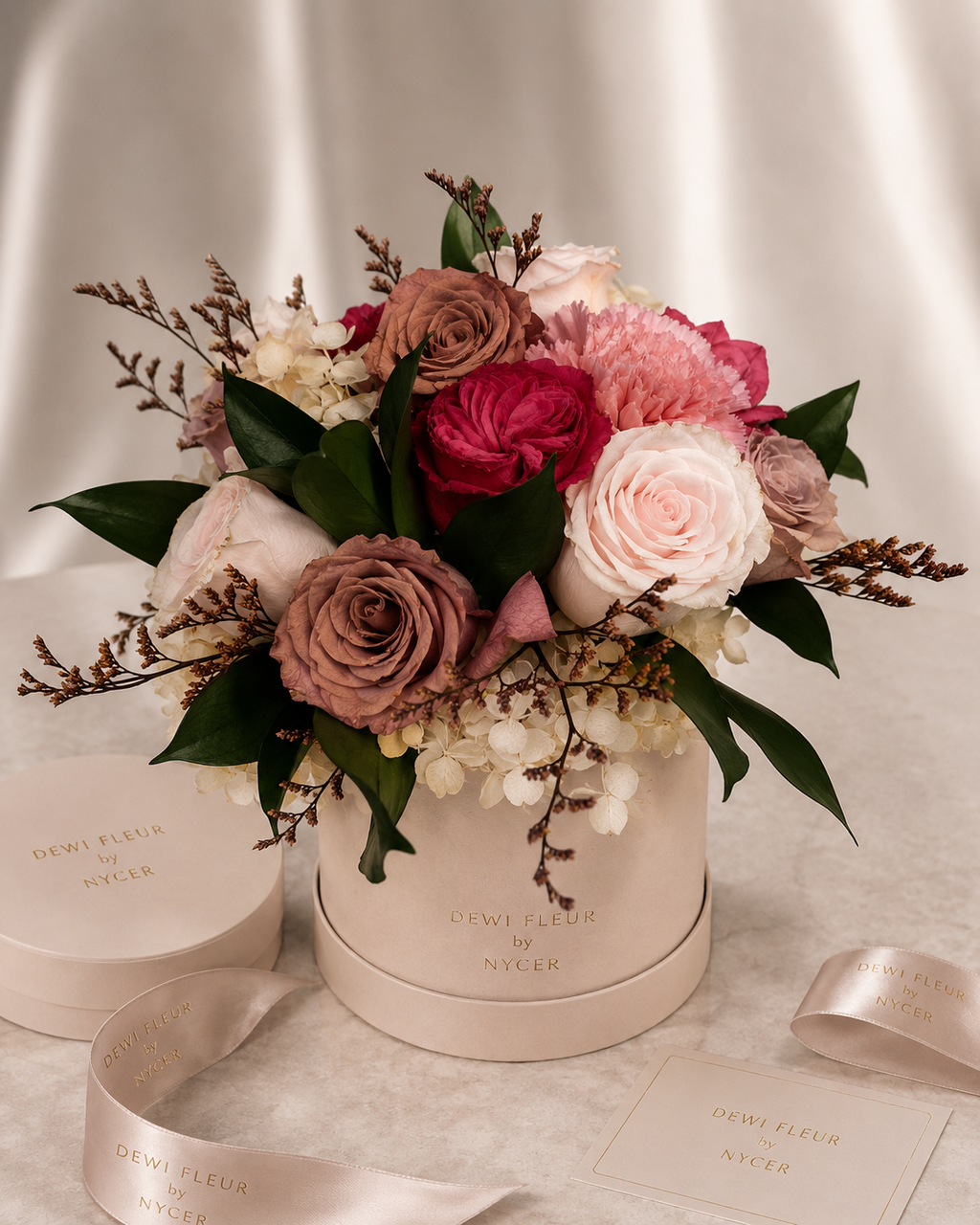 Aphrodite - La Maison Signature Pink Preserved Flowers