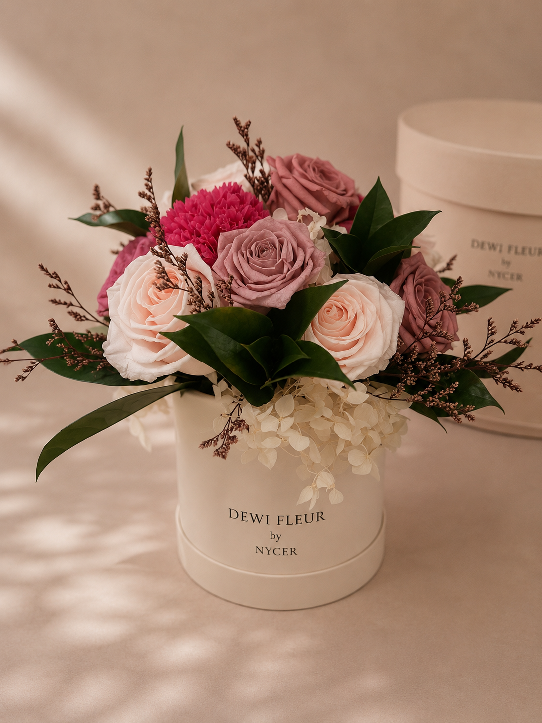 Aphrodite - La Maison Signature Pink Preserved Flowers